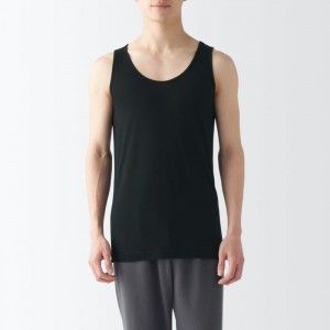 Muji Cool Touch Smooth Uomo Canotta Bianche | VY1P7O29F