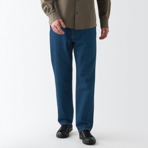 Muji Denim Regular Uomo Jeans Blu | LJ4C0O04P