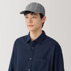 Muji Flannel Donna Berretti Grigie | KZ6N7U13H