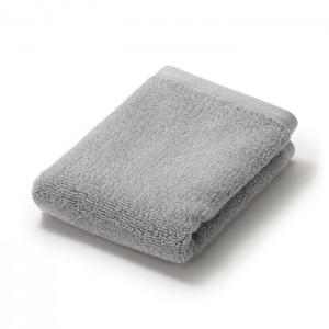 Muji Twin Pile Hand with Loop Uomo Asciugamano Grigie | FE8R3M11M