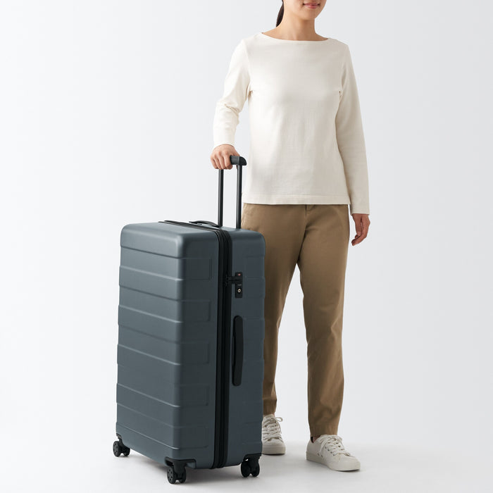 Muji Adjustable Handle Hard Shell 105L Donna Bagaglio A Mano Grigie | MT1A7Y26S