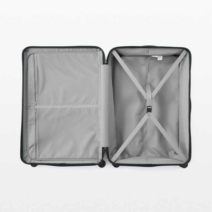 Muji Adjustable Handle Hard Shell 105L Uomo Bagaglio A Mano Grigie | WM4K1I81M