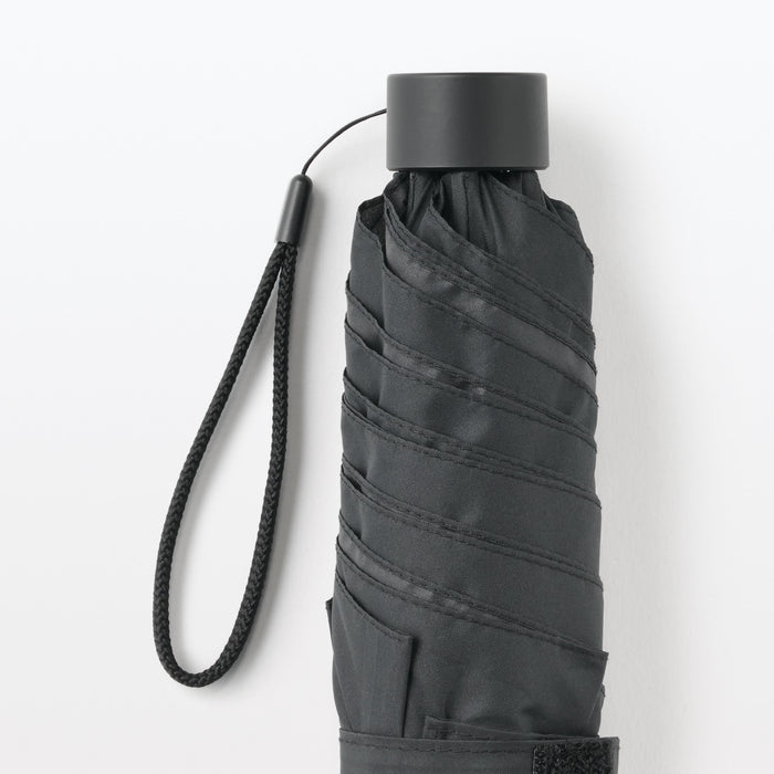 Muji All-Weather Foldable Donna Gli Ombrelli Nere | DL1N6G88Q