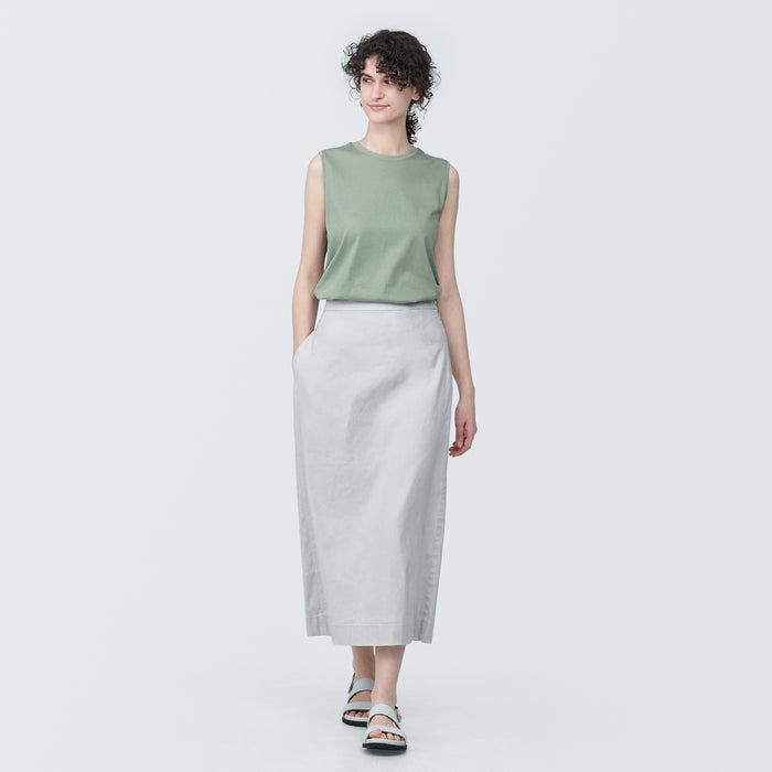 Muji Anti-Sweat Stain Sleeveless Donna Magliette Verdi | GU8J9O55G