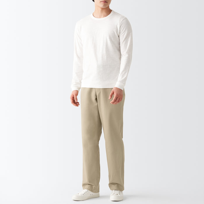 Muji Chino Regular Uomo Pantaloni Beige | XB0P8F68R