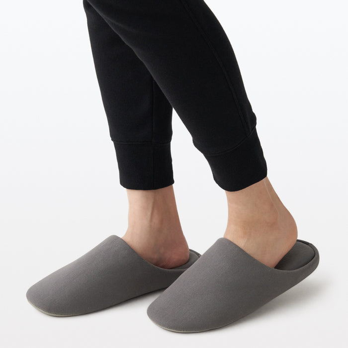 Muji Cotton Plain Weave Insole Donna Pantofole Grigie | LF7L1W88O