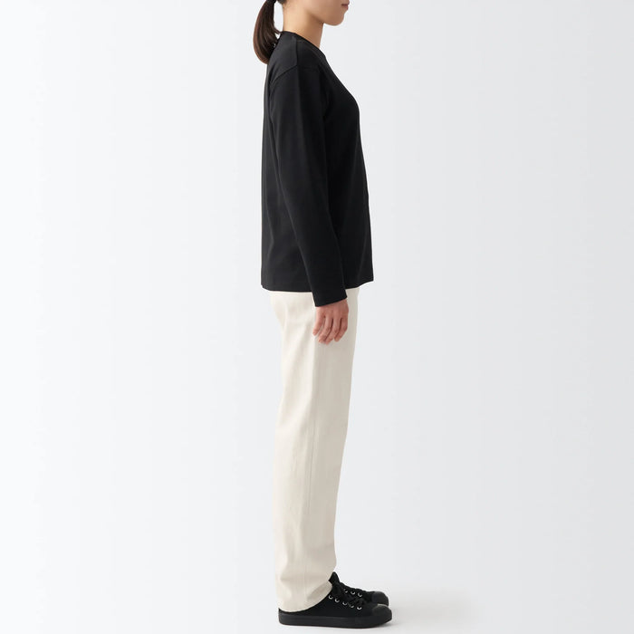 Muji Denim Regular Donna Jeans Bianche | LG5X5R65E