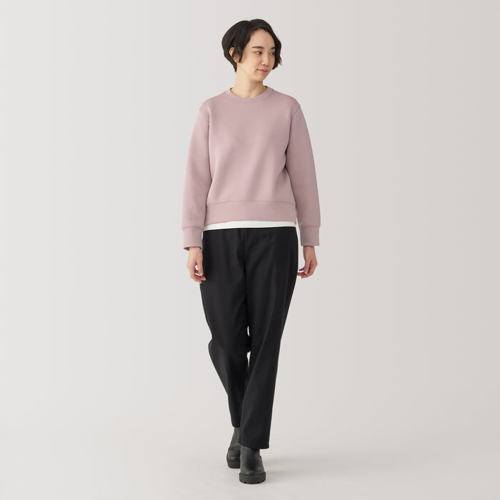 Muji Double Knitted Donna Felpe Nere | OB4Z7X88Q