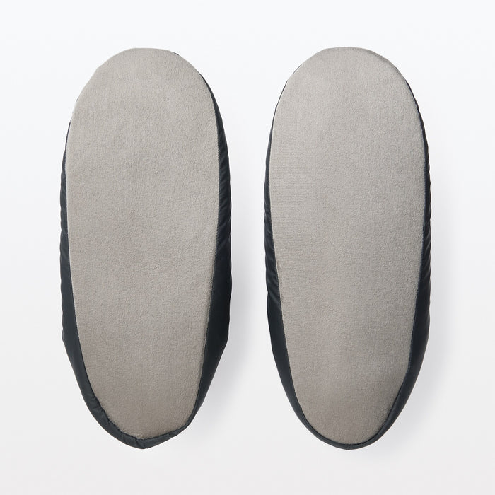 Muji Down Room Boots Donna Pantofole Nere | EE3Q0B29Y