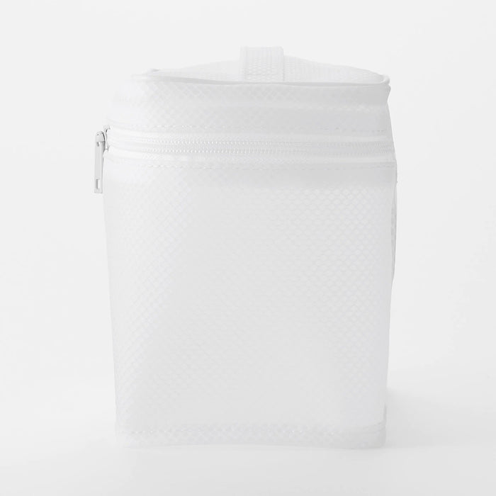 Muji EVA Donna Borse Da Toilette Bianche | XM6Q6R60N