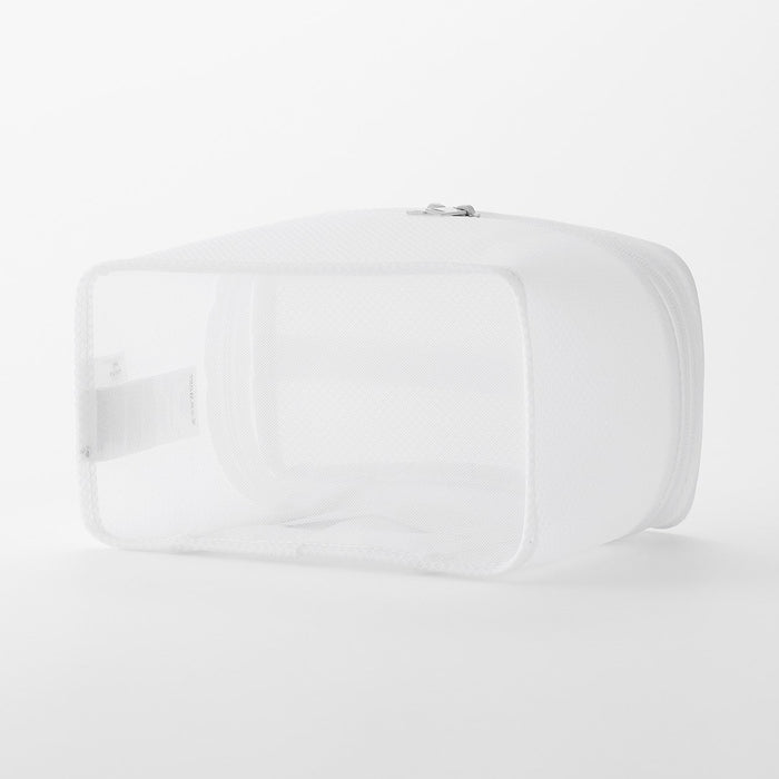 Muji EVA Donna Borse Da Toilette Bianche | XM6Q6R60N