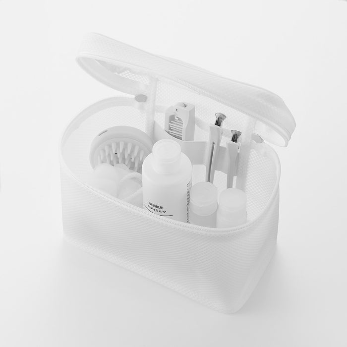 Muji EVA Donna Borse Da Toilette Bianche | XM6Q6R60N