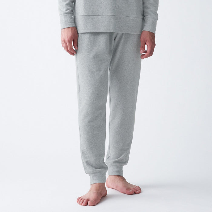 Muji French Terry Uomo Pantaloni Grigie | BX7U5R62U