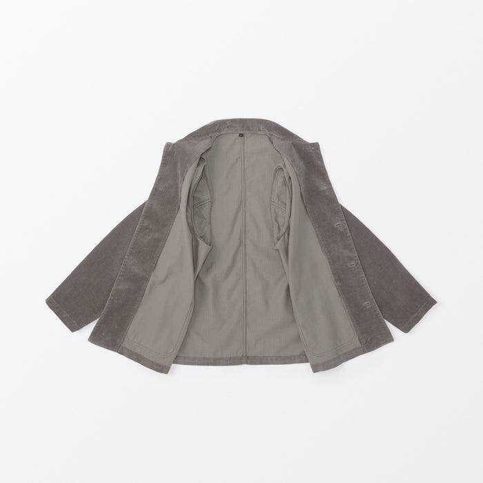 Muji Kapok Blend Corduroy Uomo Giacche Grigie | YP7F2Z13C