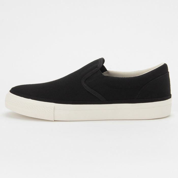 Muji Less Tiring Slip-On Uomo Sneakers Nere | PD2Z9T23L