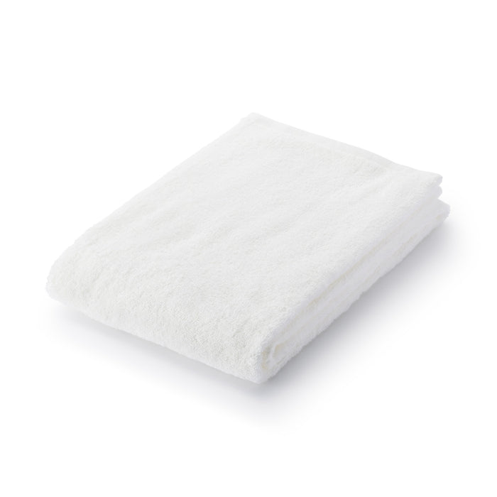 Muji Pile Weave Bath Donna Asciugamano Bianche | CS4E6W39O