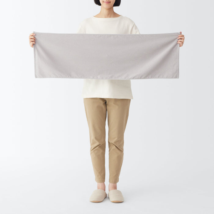 Muji Pile Woven Long Set of 2 Donna Asciugamano Grigie | GS5Q6C81H