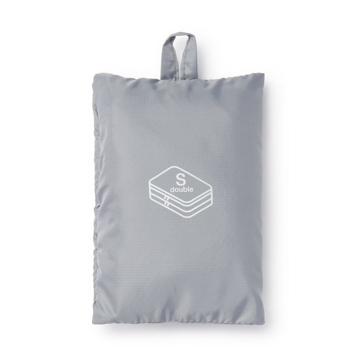 Muji Polyester Gusset Donna Borse Da Toilette Nere | RN1V4F52D