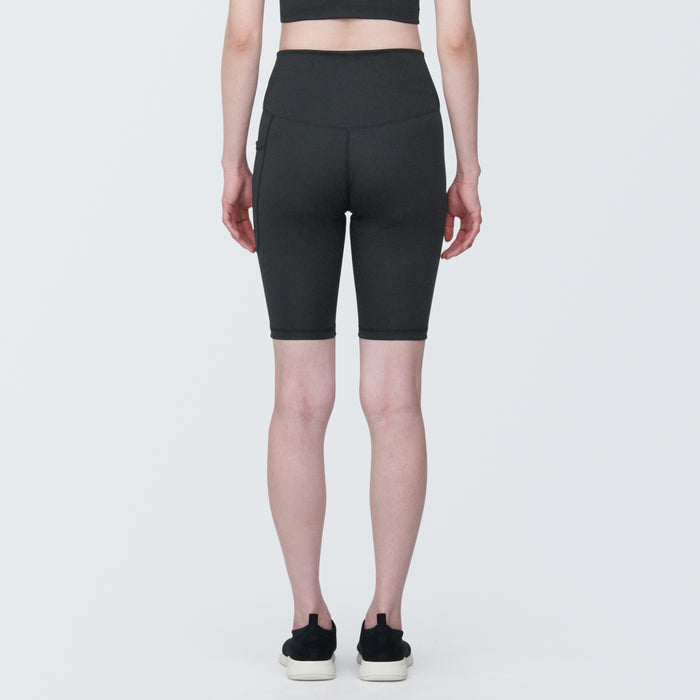 Muji Quick Dry Biker Donna Pantaloncini Nere | TT9B2E30U