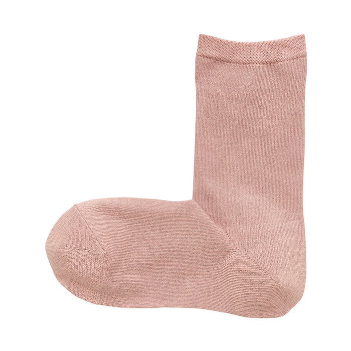 Muji Right Angle 3 Layer Loose Top Donna Calzini Rosa | PP6E1N18S
