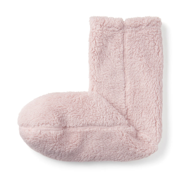 Muji Right Angle Boa Fleece Cozy Donna Calzini Rosse | DA7U5K83K