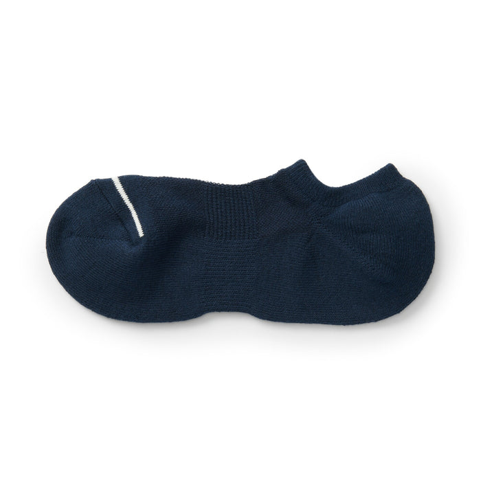 Muji Right Angle Pile Sneaker Donna Calzini Blu Marino | KN6D3A15L