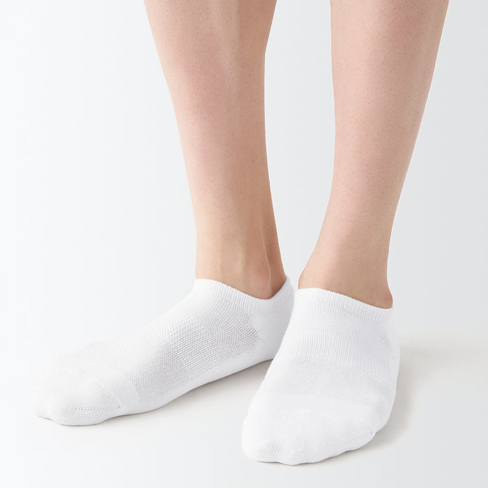 Muji Right Angle Pile Sneaker Uomo Calzini Nere | UG0G3V27R