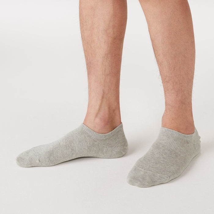 Muji Right Angle Sneaker-In 25-30cm Uomo Calzini Nere | JT4C9F37L