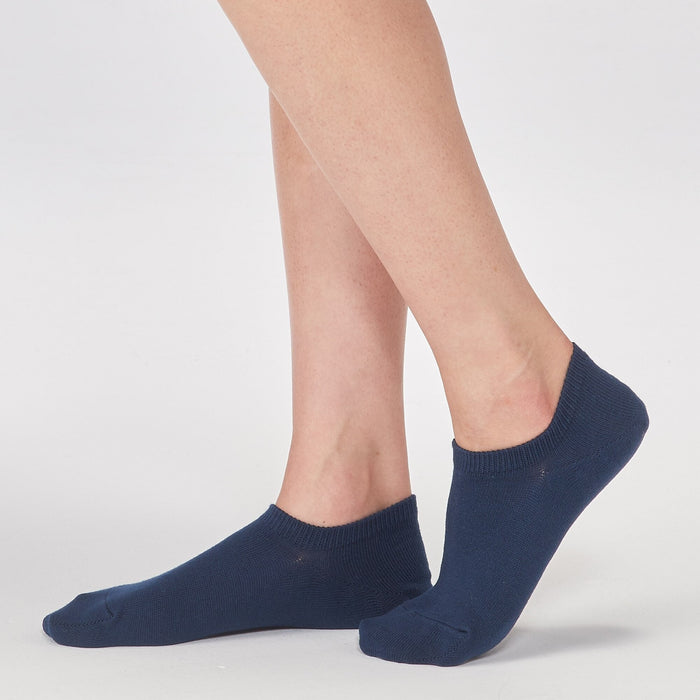 Muji Right Angle Sneaker Uomo Calzini Blu | FM1L5Y85H