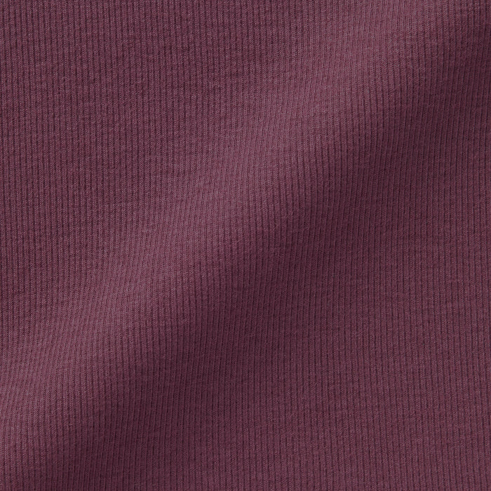 Muji Soy Fiber Blend Ribbed Turtleneck Long Sleeve Donna Magliette Viola | LM8Y2P50T