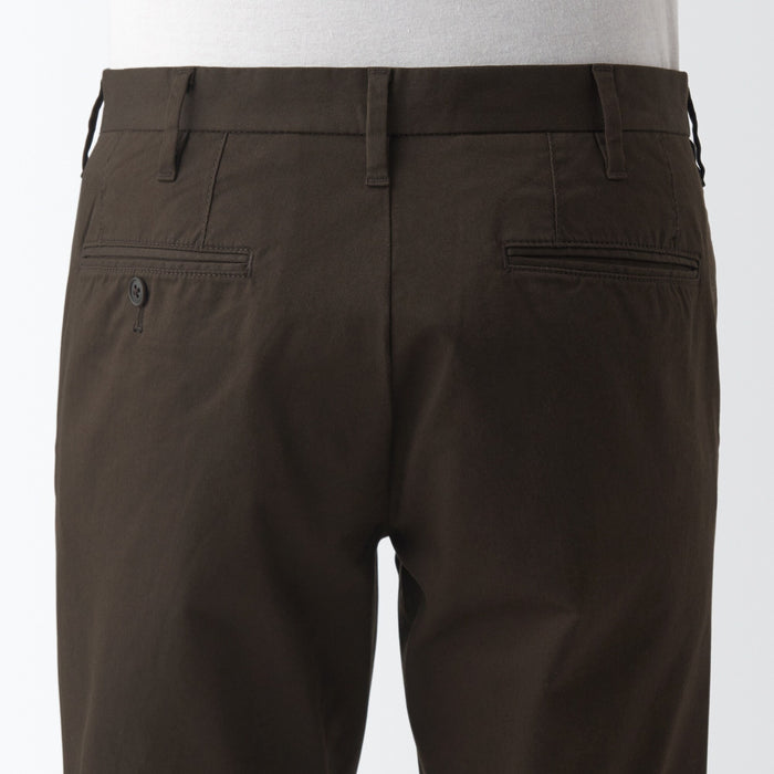 Muji Stretch Chino Slim Donna Pantaloni Cioccolato | NS9B8J08A