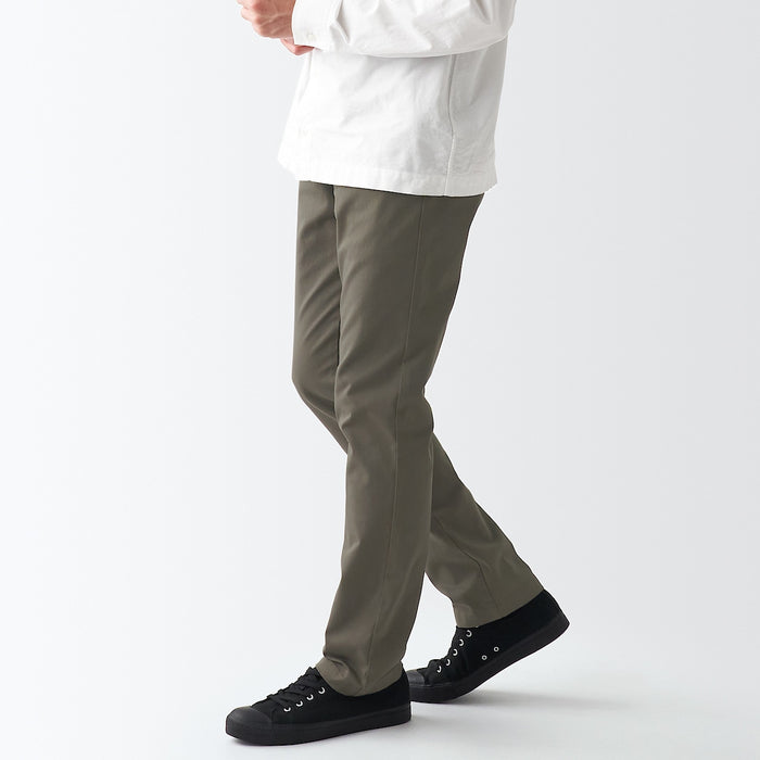 Muji Stretch Chino Slim Fit Donna Pantaloni Grigie | EC6X2F47P