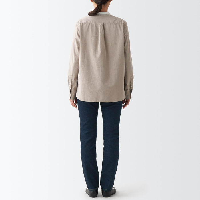 Muji Stretch Denim Slim Donna Jeans Blu Marino | KU5I1X46H