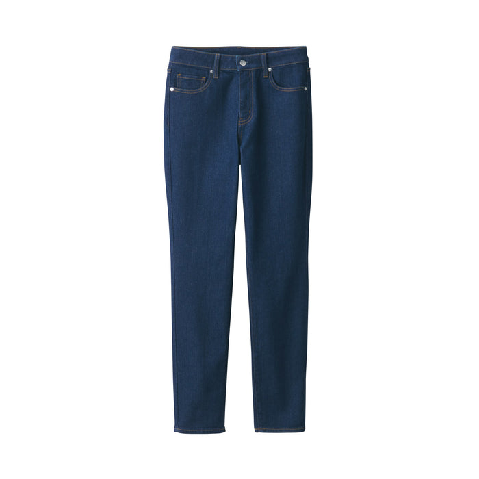 Muji Stretch Denim Slim Donna Jeans Blu | YC4R1I48F