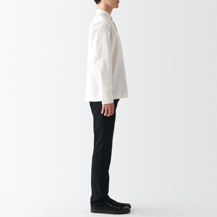 Muji Stretch Denim Slim Donna Jeans Nere | ZJ8N4H86B