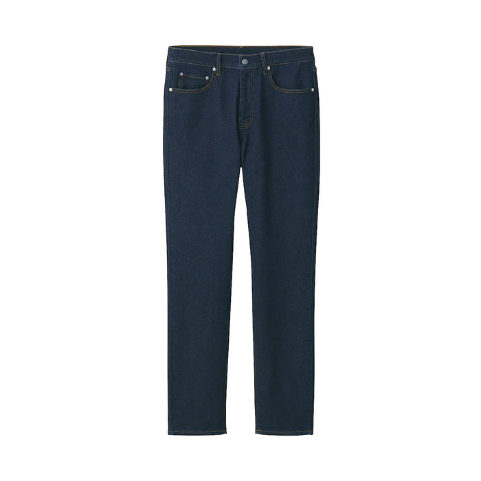 Muji Stretch Denim Slim Uomo Jeans Blu Marino | ED9A5U73E