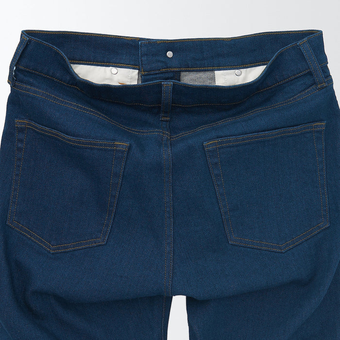 Muji Stretch Denim Slim Uomo Jeans Blu | MS2Y7V24E