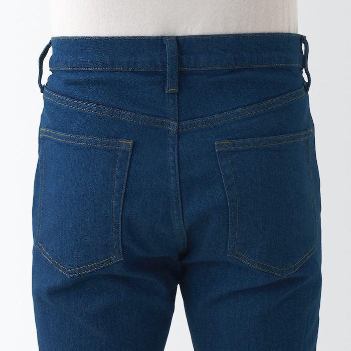 Muji Stretch Denim Slim Uomo Jeans Blu | TV2K9U54F