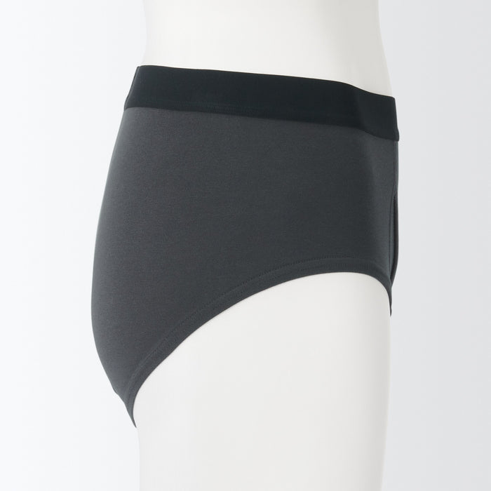 Muji Stretch Jersey Front Open Uomo Slip Grigie | WA9M8N99F