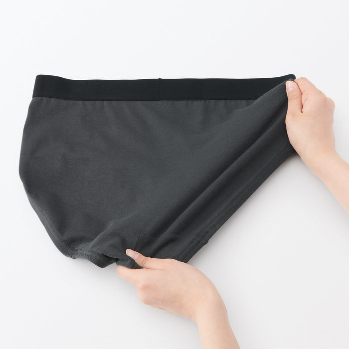 Muji Stretch Jersey Front Open Uomo Slip Grigie | WA9M8N99F