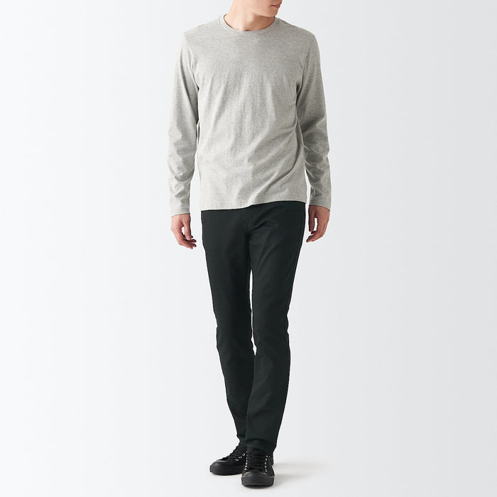 Muji Super Stretch Denim Skinny Uomo Jeans Nere | LW1I6G23D