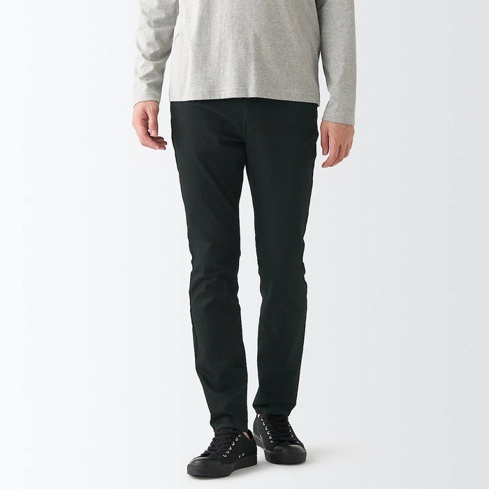 Muji Super Stretchy Denim Skinny Uomo Jeans Nere | FZ8R4U40B
