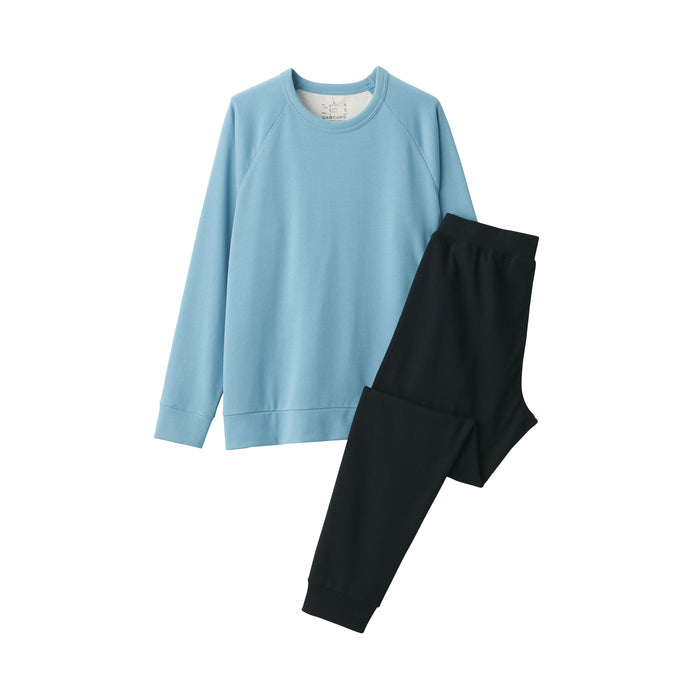 Muji Sweatshirt Loungewear Donna Pigiama Blu | XK2T9H12N