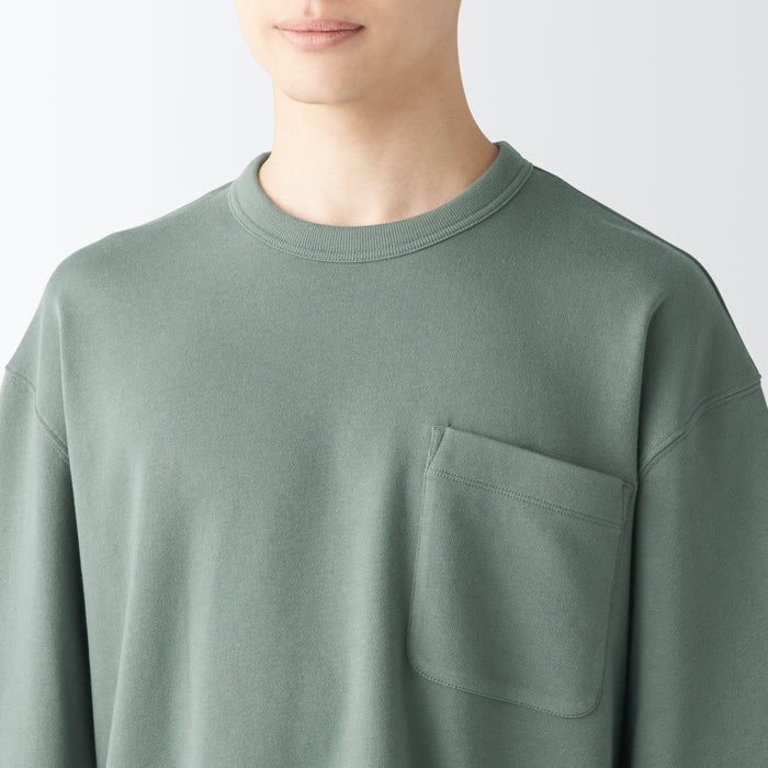 Muji Sweatshirt Short Sleeve Loungewear Donna Pigiama Verdi | BB7A9M17K
