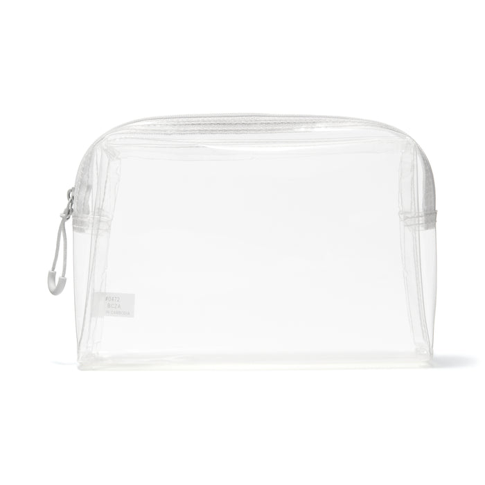 Muji TPU Clear Uomo Borse Da Toilette Bianche | CL4A8V37H