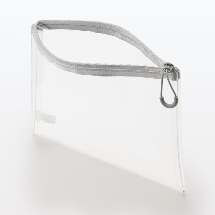 Muji TPU Clear Uomo Borse Da Toilette Bianche | OF9L1S24O