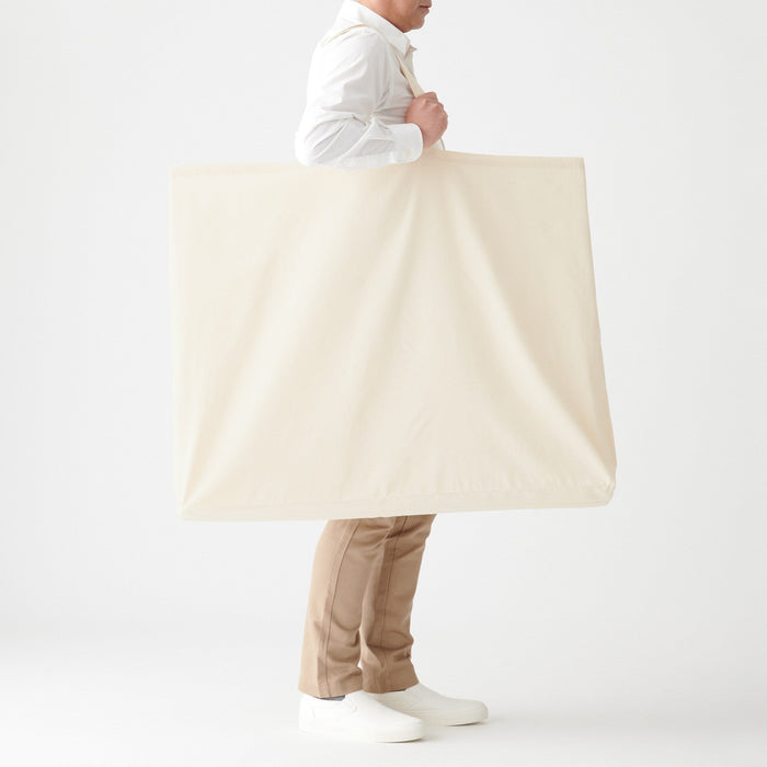 Muji Turkish Cotton My XL Donna Borse Tote Bianche | NS8R9W06B