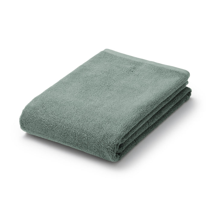 Muji Twin Pile Bath with Loop Donna Asciugamano Blu Marino | SV1V1R43R