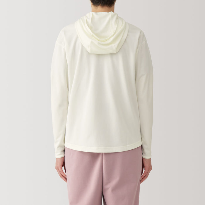 Muji UV Protection Quick Dry Zip Up Hoodie Donna Giacche Bianche | VW3G8K05A