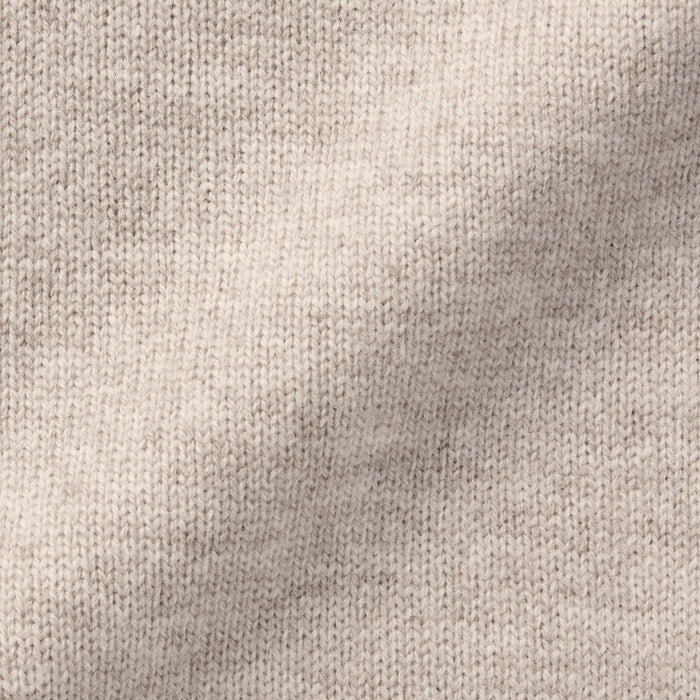 Muji Washable Mid-Gauge V Neck Uomo Cardigan Beige | MY5O3R49J